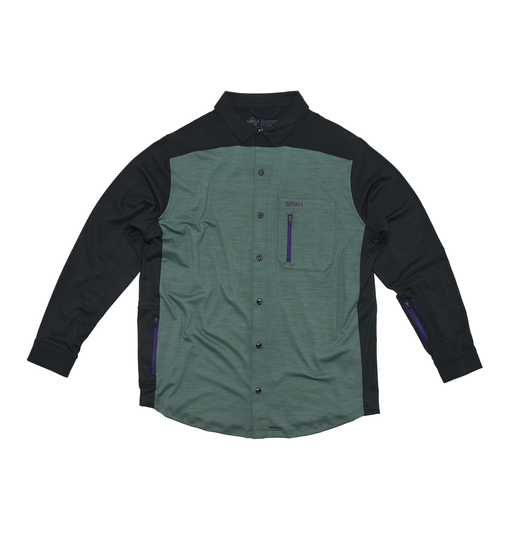 Strata 1 - Mid Shirt [color:Green]